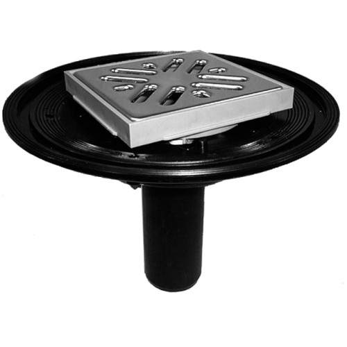 Drain for balconies and terraces DN40 vertical 100x100mm/94x94mm Drain for balconies and terraces DN40 vertical 100x100mm/94x94mm